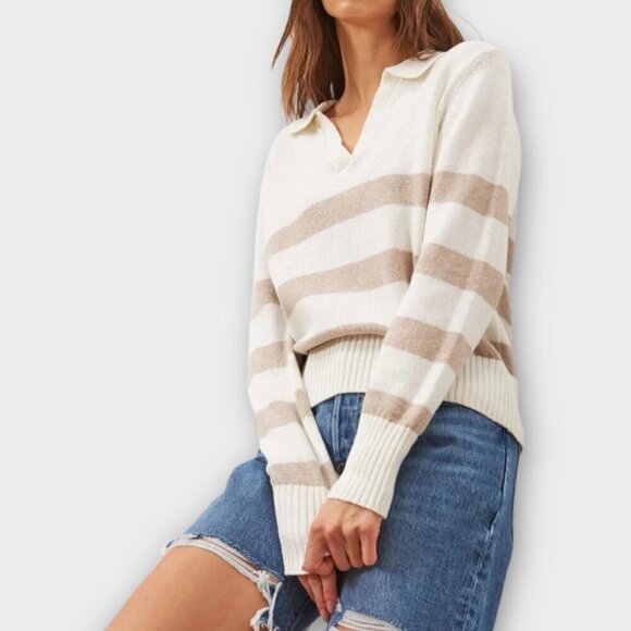 Line The Label Ayden Pullover Iced Mocha - Picture 1 of 10